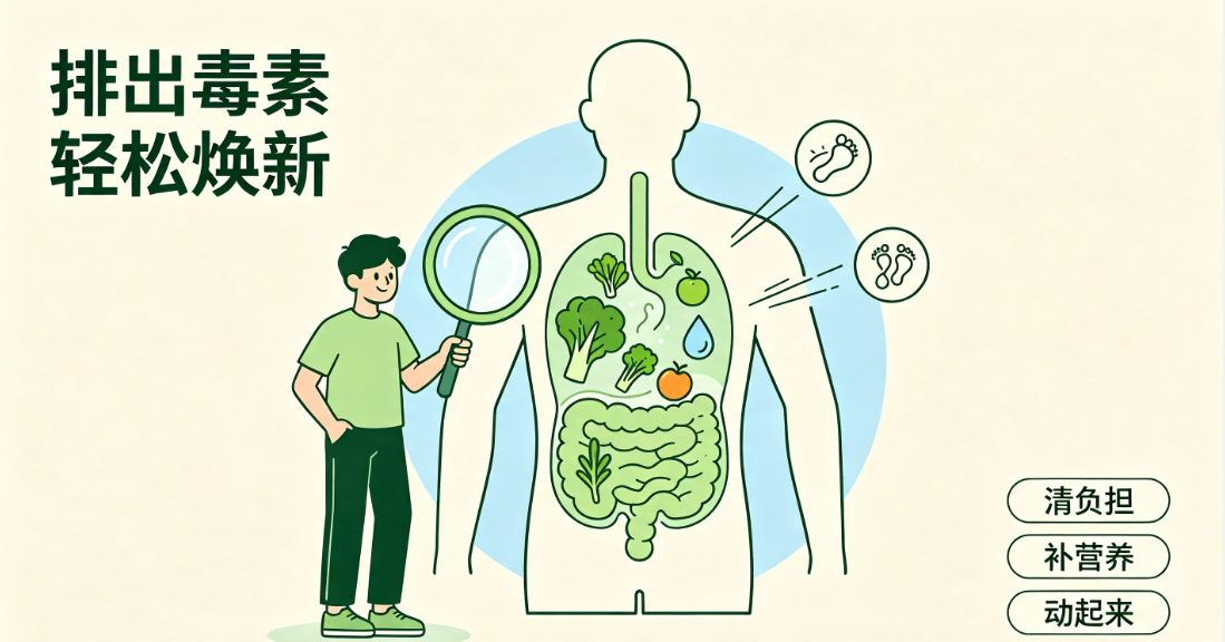 天天吃外卖吸尾气我终于找到体内重金属怎么排除的方法了