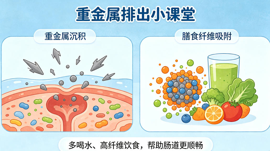养身小知识-吃什么排除体内重金属你有多久